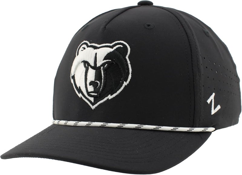 ZHATS NBA Unisex-Adult NBA Officially Licensed Rope Hat Snapback Performance Black - Image 1